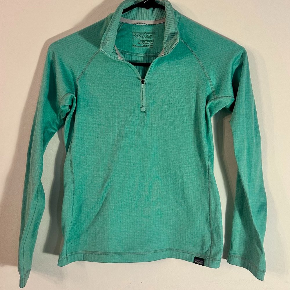 Patagonia Blue Heavyweight Capilene Baselayer large 12